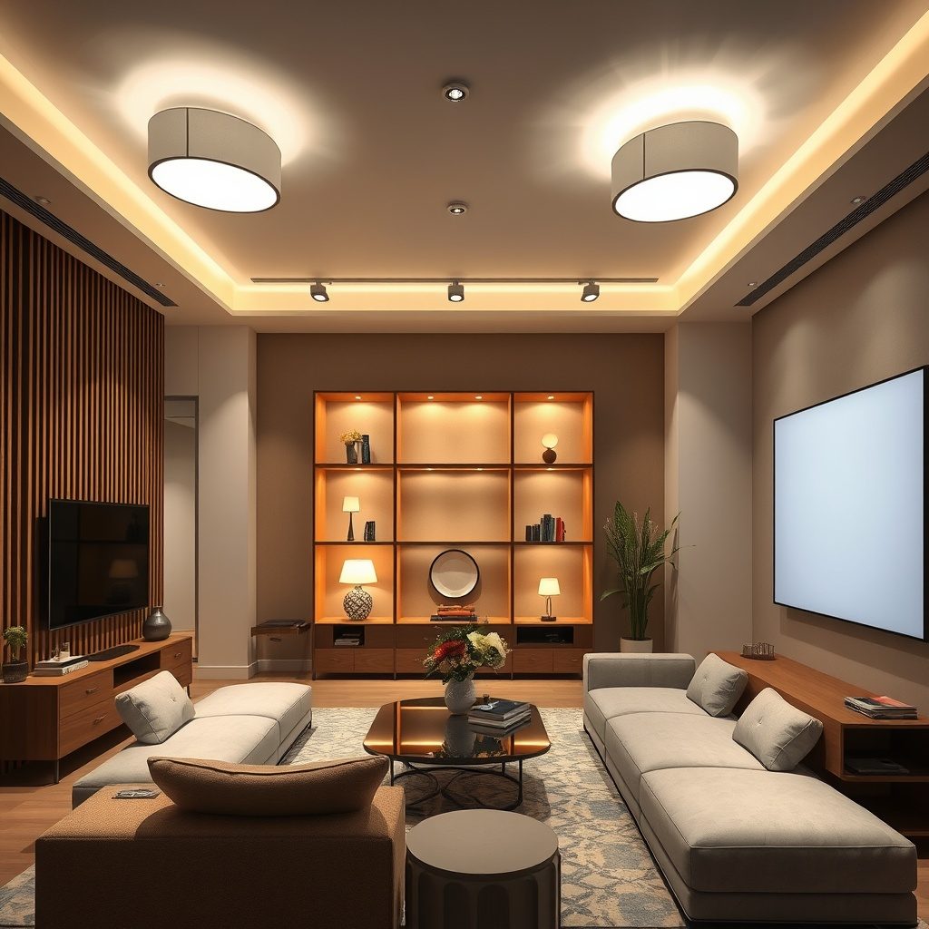 Contemporary chandelier