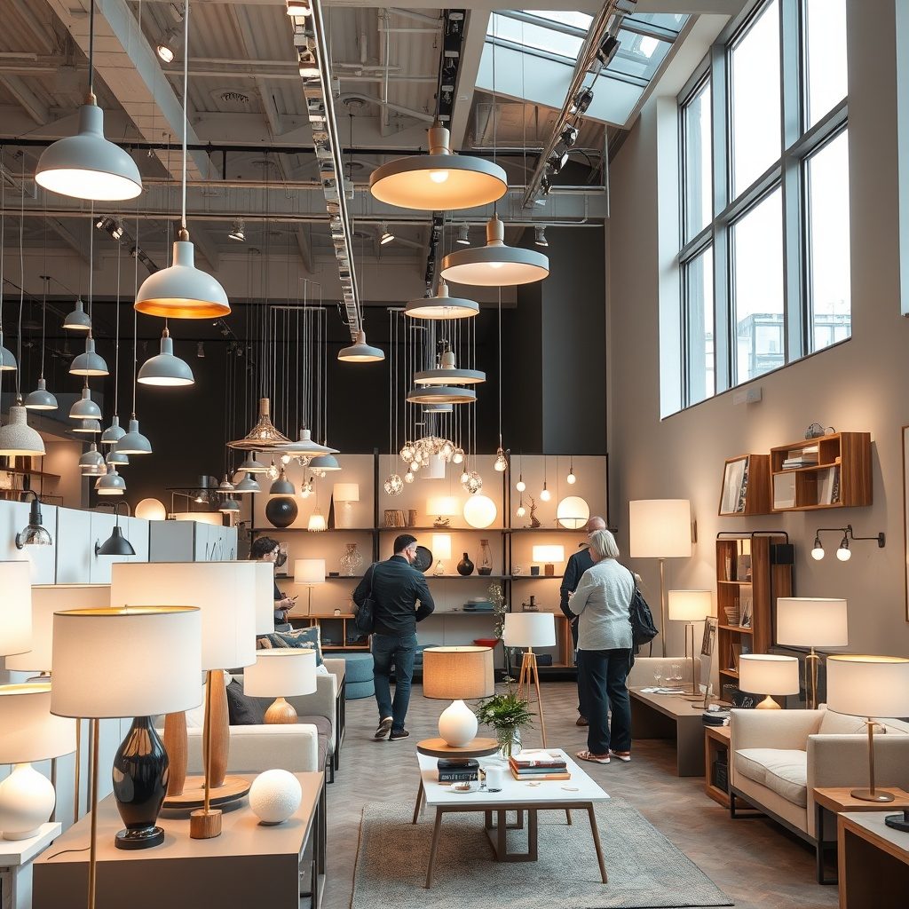 Curated lighting fixtures